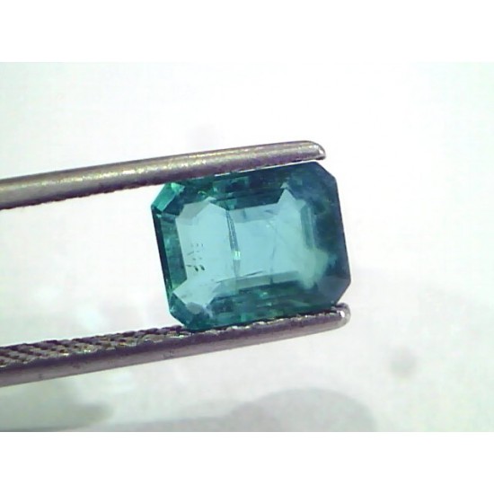 2.10 Ct Untreated Natural Zambian Emerald Gemstone Panna Gems