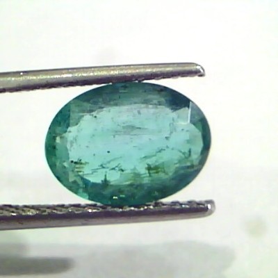 2.11 Ct Untreated Natural Zambian Emerald Gemstone Panna Gems