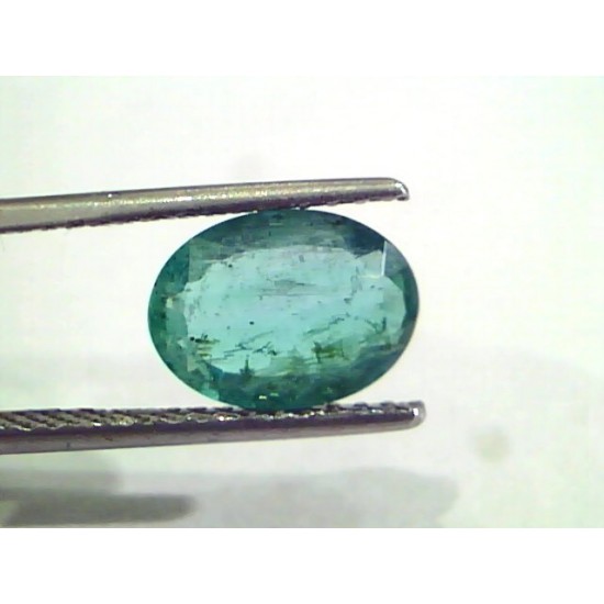 2.11 Ct Untreated Natural Zambian Emerald Gemstone Panna Gems