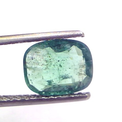 2.14 Ct Untreated Natural Zambian Emerald Gemstone Panna Gems