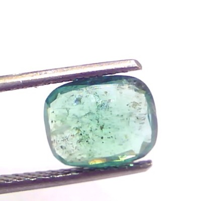 2.14 Ct Untreated Natural Zambian Emerald Gemstone Panna Gems