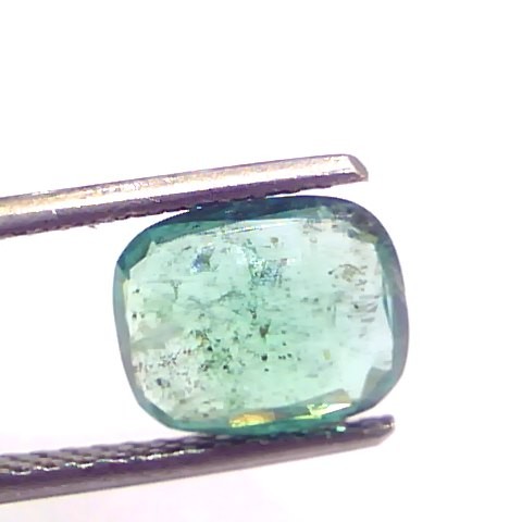 2.14 Ct Untreated Natural Zambian Emerald Gemstone Panna Gems