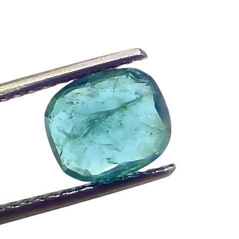 2.12 Ct Untreated Natural Zambian Emerald Gemstone Panna Gems 2.12 Ct Untreated Natural Zambian Emerald Gemstone Panna Gems
