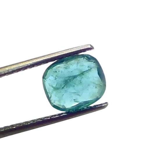 2.12 Ct Untreated Natural Zambian Emerald Gemstone Panna Gems