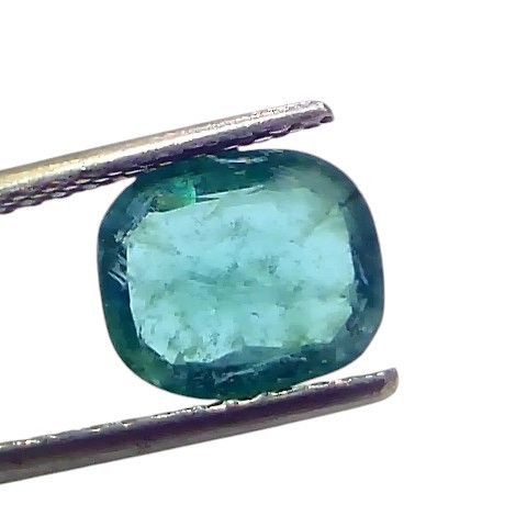 2.12 Ct Untreated Natural Zambian Emerald Gemstone Panna Gems 2.12 Ct Untreated Natural Zambian Emerald Gemstone Panna Gems