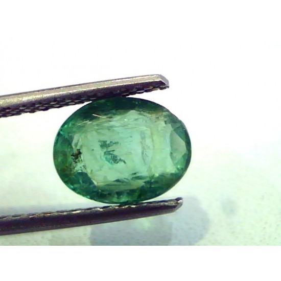 2.12 Ct Unheated Untreated Natural Zambian Emerald Panna Gemstones