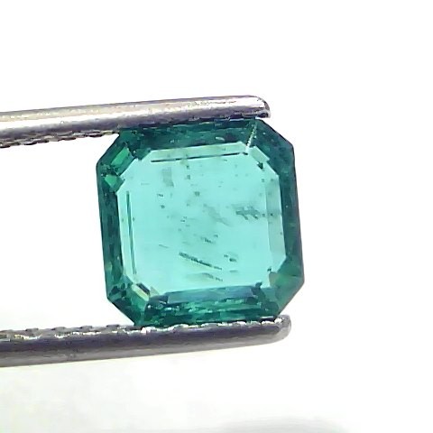 2.15 Ct IGI Certified Untreated Natural Zambian Emerald Gemstone AAA
