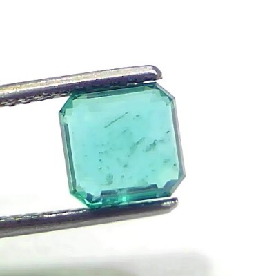 2.15 Ct IGI Certified Untreated Natural Zambian Emerald Gemstone AAA