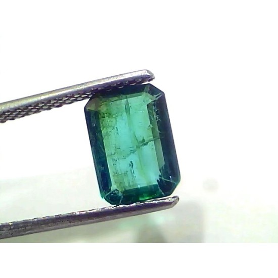 2.15 Ct Certified Untreated Natural Zambian Emerald Gems AAA