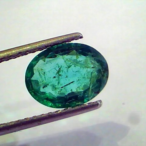 2.17 Ct Untreated Natural Zambian Emerald Gemstone Panna