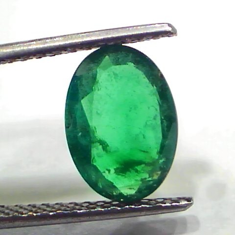 2.16 Ct GII Certified Untreated Natural Zambian Emerald Gems AA