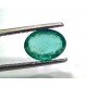 2.18 Ct Untreated Natural Zambian Emerald Gemstone Panna Gems AAAAA