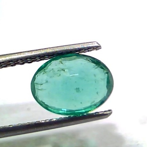 2.18 Ct Untreated Natural Zambian Emerald Gemstone Panna Gems AAAAA