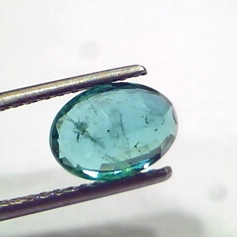 2.20 Ct GII Certified Untreated Natural Zambian Emerald Gemstone AAA