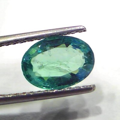 2.21 Ct GII Certified Untreated Natural Zambian Emerald Gems AAA