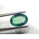 2.21 Ct GII Certified Untreated Natural Zambian Emerald Gems AAA