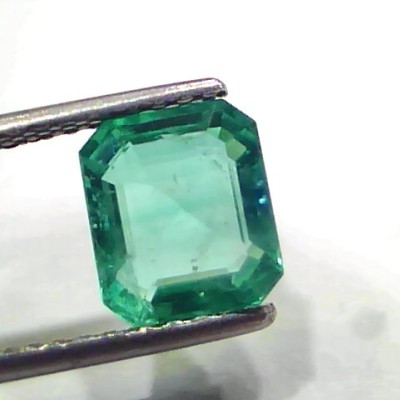 2.21 Ct GII Certified Untreated Natural Zambian Emerald Gems AAAA