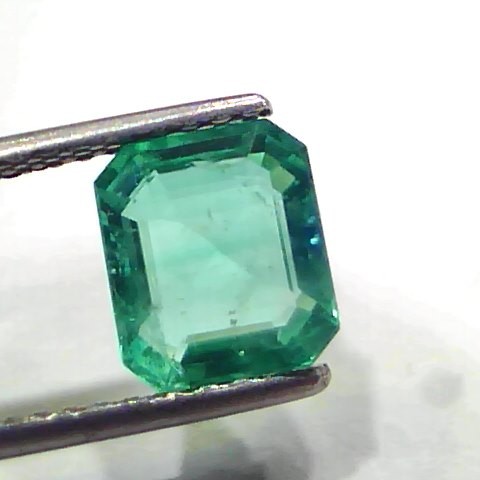 2.21 Ct GII Certified Untreated Natural Zambian Emerald Gems AAAA