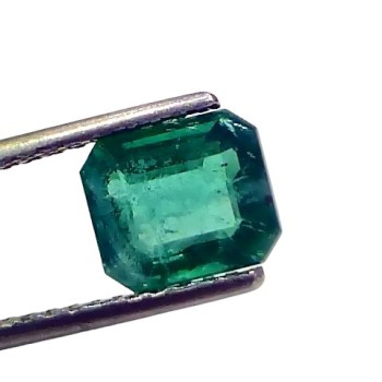 2.22 Ct GII Certified Untreated Natural Zambian Emerald Panna AAA
