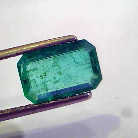2.22 Ct Untreated Natural Zambian Emerald Gemstone Panna