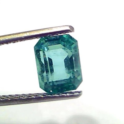 2.22 Ct GII Certified Untreated Natural Zambian Emerald Gemstone