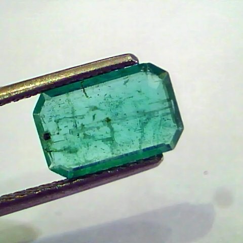 2.22 Ct Untreated Natural Zambian Emerald Gemstone Panna