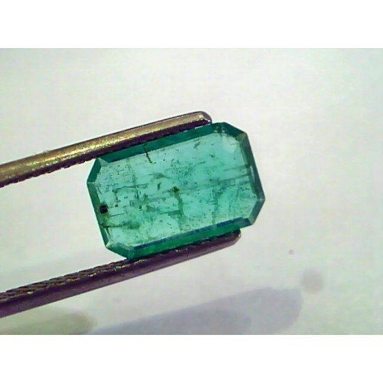2.22 Ct Untreated Natural Zambian Emerald Gemstone Panna