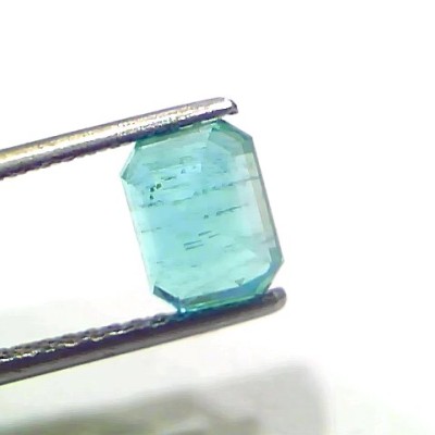 2.22 Ct GII Certified Untreated Natural Zambian Emerald Gemstone