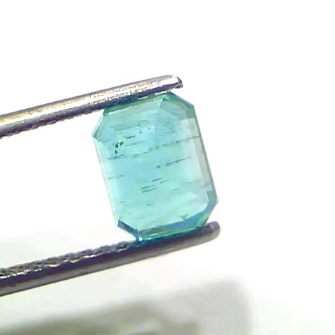 2.22 Ct GII Certified Untreated Natural Zambian Emerald Gemstone