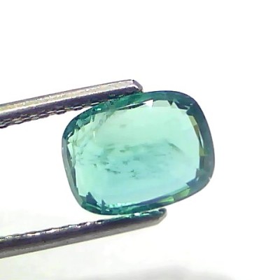 2.23 Ct IGI Certified Untreated Natural Zambian Emerald Gemstone AAA