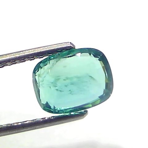 2.23 Ct IGI Certified Untreated Natural Zambian Emerald Gemstone AAA