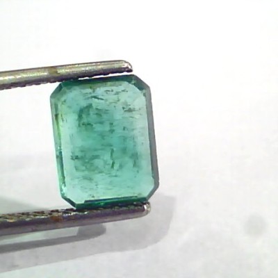 2.31 Ct Untreated Natural Zambian Emerald Gemstone Panna AAA