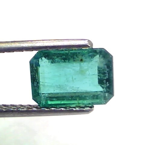 2.25 Ct Certified Untreated Natural Zambian Emerald Gems AAA