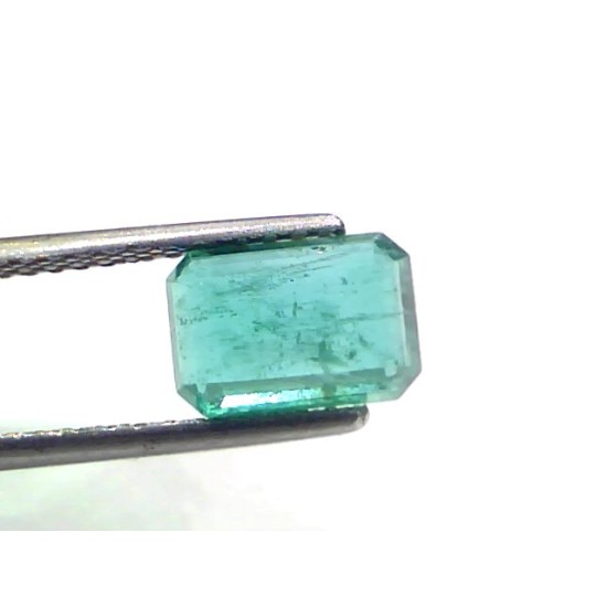 2.25 Ct Certified Untreated Natural Zambian Emerald Gems AAA