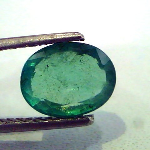 2.26 Ct Unheated Untreated Natural Colombian Emerald Gemstone