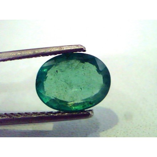 2.26 Ct Unheated Untreated Natural Colombian Emerald Gemstone