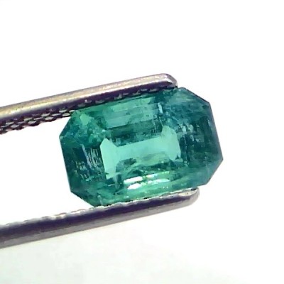 2.26 Ct GII Certified Untreated Natural Zambian Emerald Gemstone