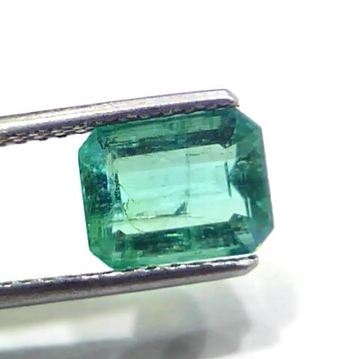2.27 Ct GII Certified Untreated Natural Zambian Emerald Gemstone
