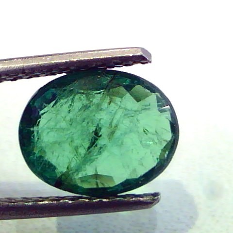 2.31 Ct Unheated Untreated Natural Zambian Emerald Panna Mercury Stone