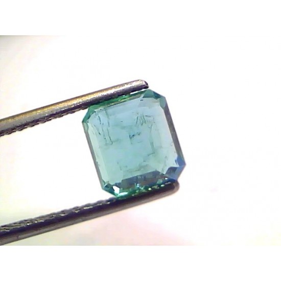 2.30 Ct IGI Certified Untreated Natural Zambian Emerald Gemstone AAA