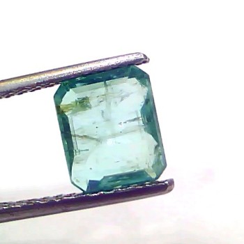 2.33 Ct Certified Untreated Natural Zambian Emerald Panna Gemstone