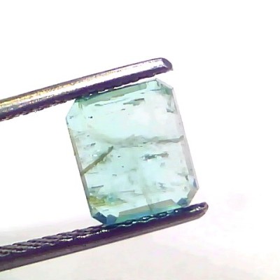 2.33 Ct Certified Untreated Natural Zambian Emerald Panna Gemstone