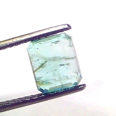 2.33 Ct Certified Untreated Natural Zambian Emerald Panna Gemstone
