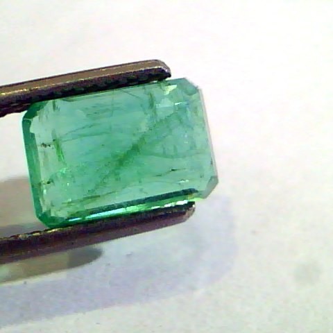 2.35 Ct Unheated Untreated Natural Zambian Emerald Gemstone AA