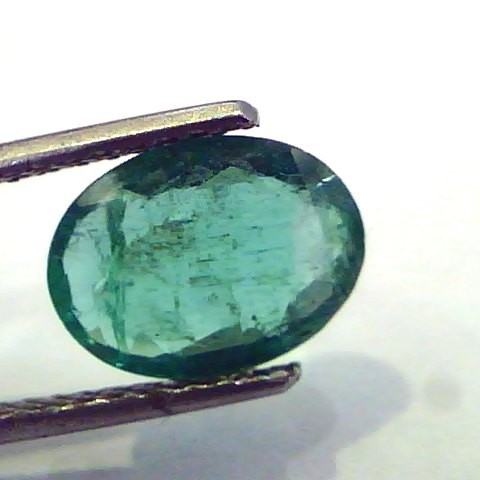 2.37 Ct Unheated Untreated Natural Zambian Emerald AA