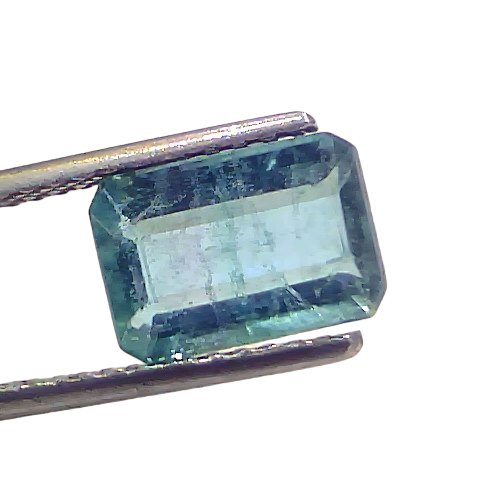 2.35 Ct GII Certified Untreated Natural Zambian Emerald Panna Gemstone 2.35 Ct GII Certified Untreated Natural Zambian Emerald Panna Gemstone