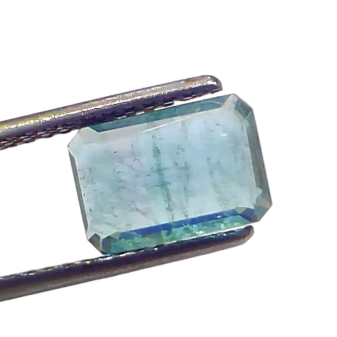 2.35 Ct GII Certified Untreated Natural Zambian Emerald Panna Gemstone 2.35 Ct GII Certified Untreated Natural Zambian Emerald Panna Gemstone