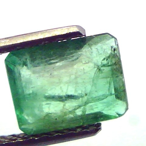 2.38 Ct Untreated Natural Zambian Emerald Gemstone