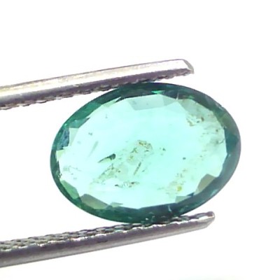 2.36 Ct GII Certified Untreated Natural Zambian Emerald Gems AAAAA