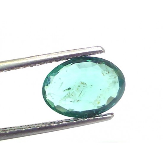 2.36 Ct GII Certified Untreated Natural Zambian Emerald Gems AAAAA